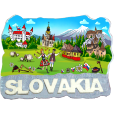 Magnetka Slovensko 5 kompozitná