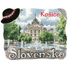 Magnetka Košice 01 kompozitná