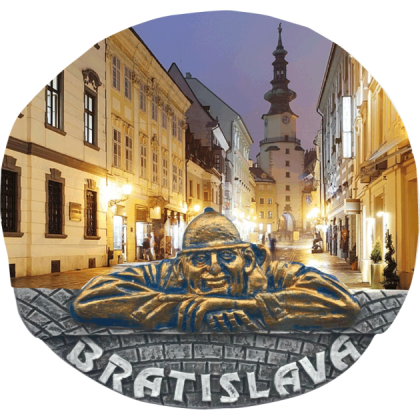 Magnetka Bratislava Michalská brána kompozitná