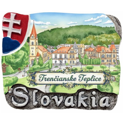 Magnetka Trenčianske Teplice 01 kompozitná
