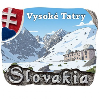 Magnetka Vysoké Tatry 01 kompozitná