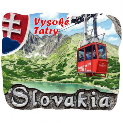 Magnetka Vysoké Tatry 02 kompozitná