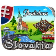 Magnetka Bratislava 16 kompozitná