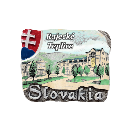 Magnetka Rajecké Teplice 02 kompozitná