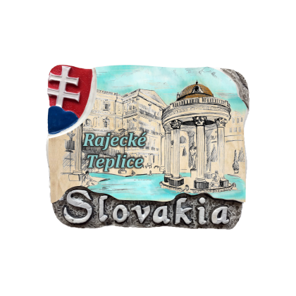 Magnetka Rajecké Teplice 03 kompozitná