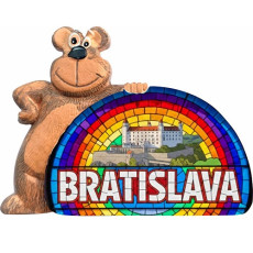Magnetka medveď Bratislava