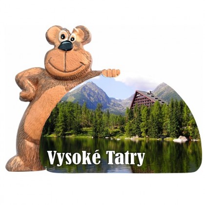 Magnetka medveď Vysoké Tatry