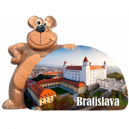 Magnetka medveď Bratislava