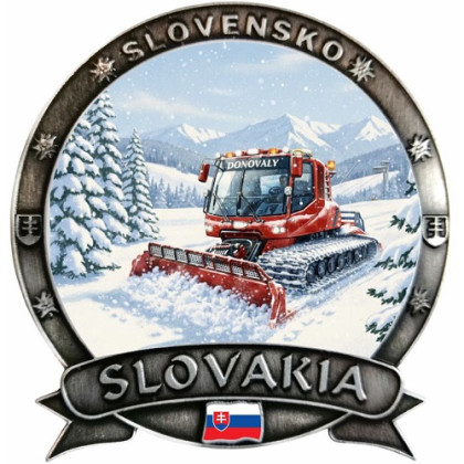 Magnetka Donovaly Dekokov strieborná