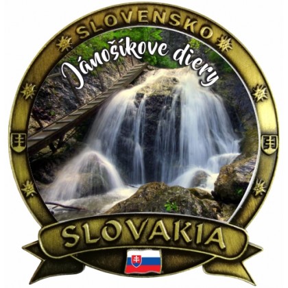 Magnetka Slovakia 06 Jánošíkove diery Dekokov