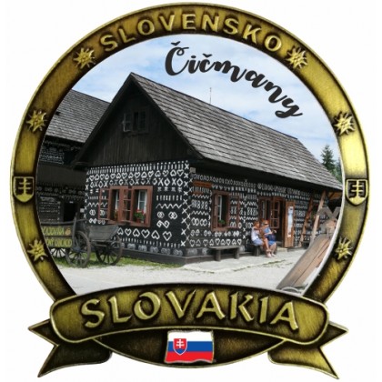 Magnetka Slovakia 07 Čičmany Dekokov