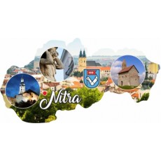 Magnetka mapa Nitra 02