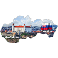 Magnetka mapa Bratislava 02
