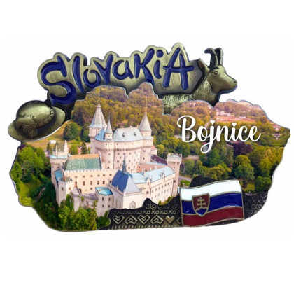 Magnetka mapa Bojnice 02