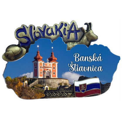 Magnetka mapa Banská Štiavnica 01