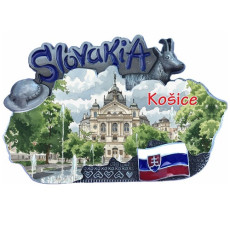 Magnetka mapa Košice 02