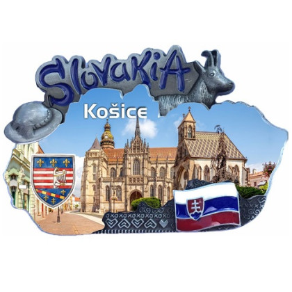 Magnetka mapa Košice 03