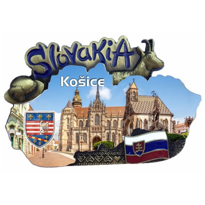 Magnetka mapa Košice 03