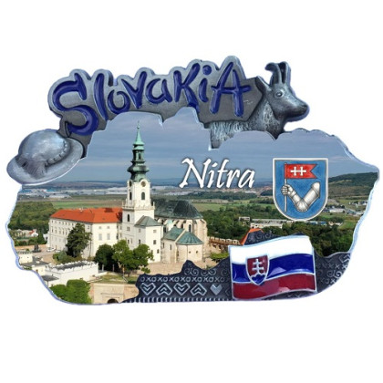 Magnetka mapa Nitra 04