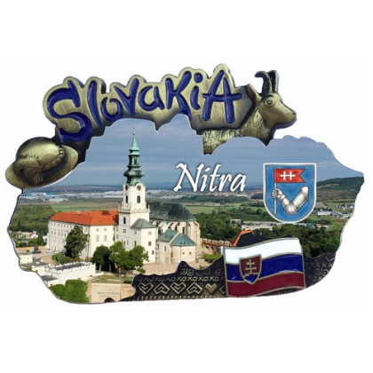 Magnetka mapa Nitra 04