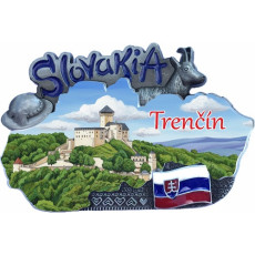 Magnetka mapa Trenčín