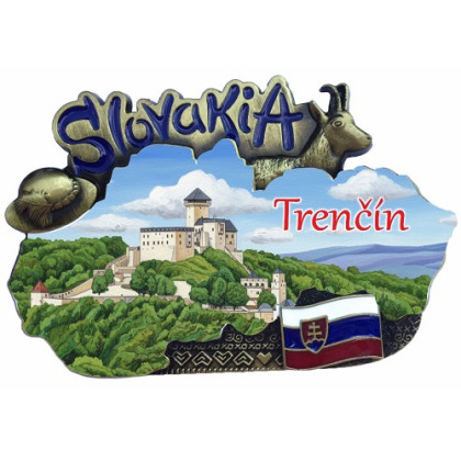 Magnetka mapa Trenčín