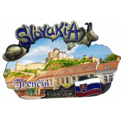 Magnetka mapa Trenčín