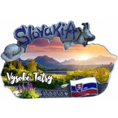 Magnetka mapa Vysoké Tatry 01