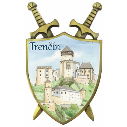 Magnetka Štít Trenčín 01