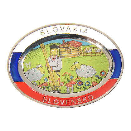 Suvenír Tanier ovál Slovensko