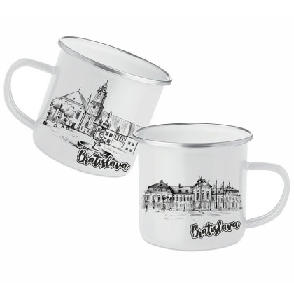 Suvenír plecháčik Bratislava 02