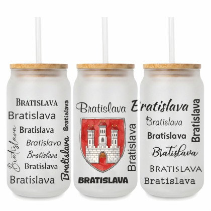Pohár so slamkou Bratislava