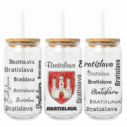 Pohár so slamkou Bratislava