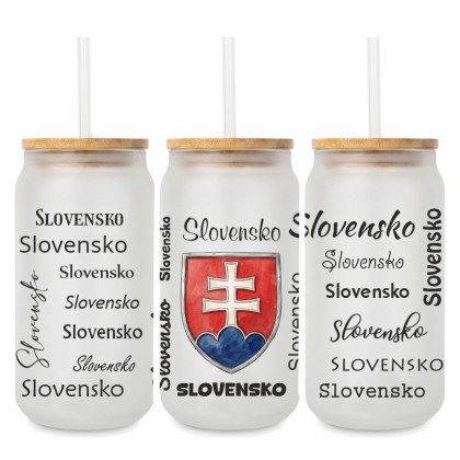 Pohár so slamkou Slovensko
