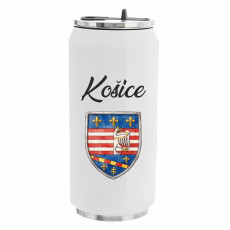 Termoska so slamkou Košice erb