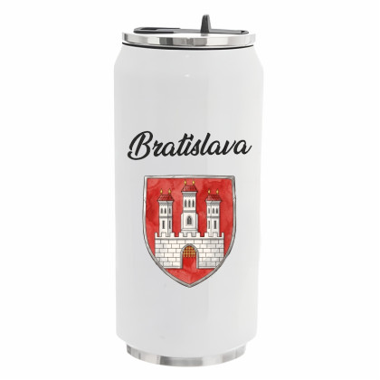 Termoska so slamkou Bratislava erb