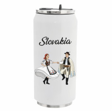 Termoska so slamkou Slovakia tanečníci
