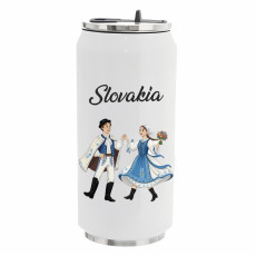 Termoska so slamkou Slovakia tanečníci