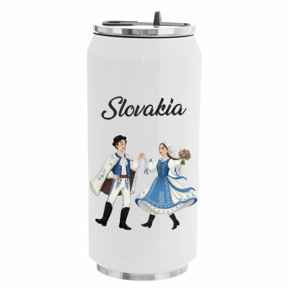 Termoska so slamkou Slovakia tanečníci