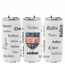 Termoska so slamkou Košice erb