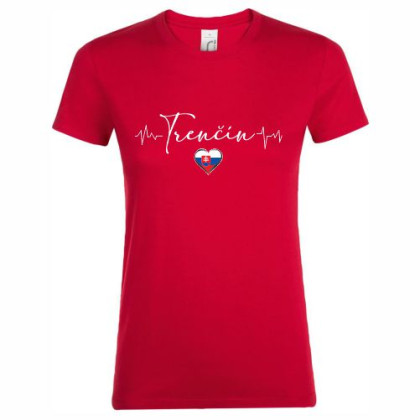 Tričko Trenčín ekg dámske