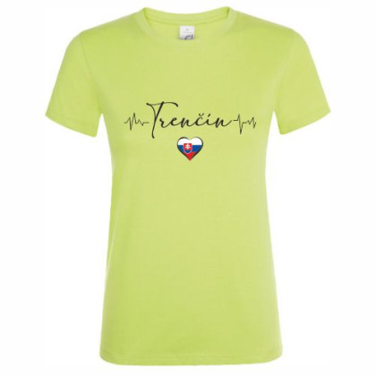 Tričko Trenčín ekg dámske