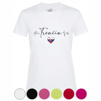 Tričko Trenčín ekg dámske