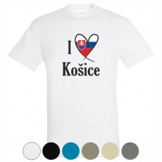 Tričko I Love Košice pánske